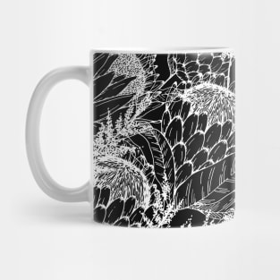 Proteas in black Mug